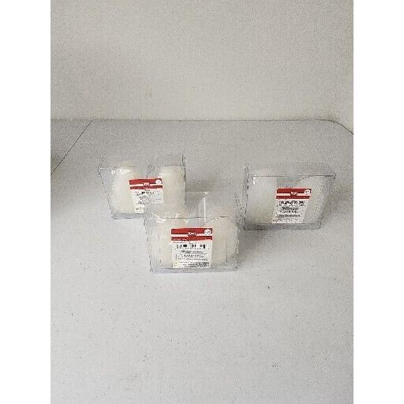 Lot of 3 Packages Of 2 Christmas Floating Candles 2 1/2" Snowmen White - Picture 6 of 6